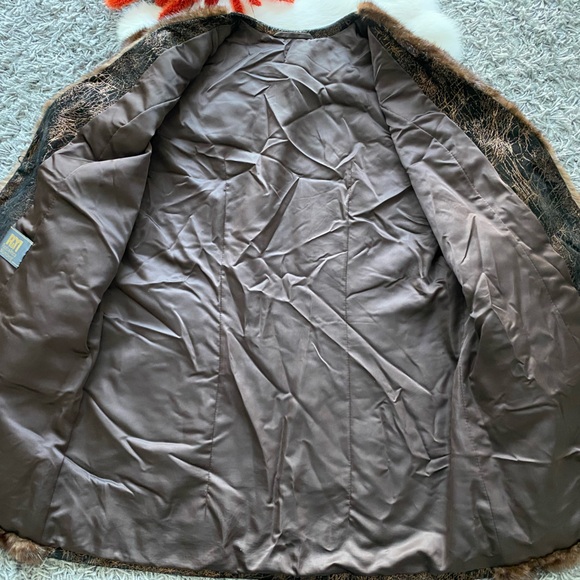 Raab & Metz Mink Fur and Leather Coat - Picture 4 of 11